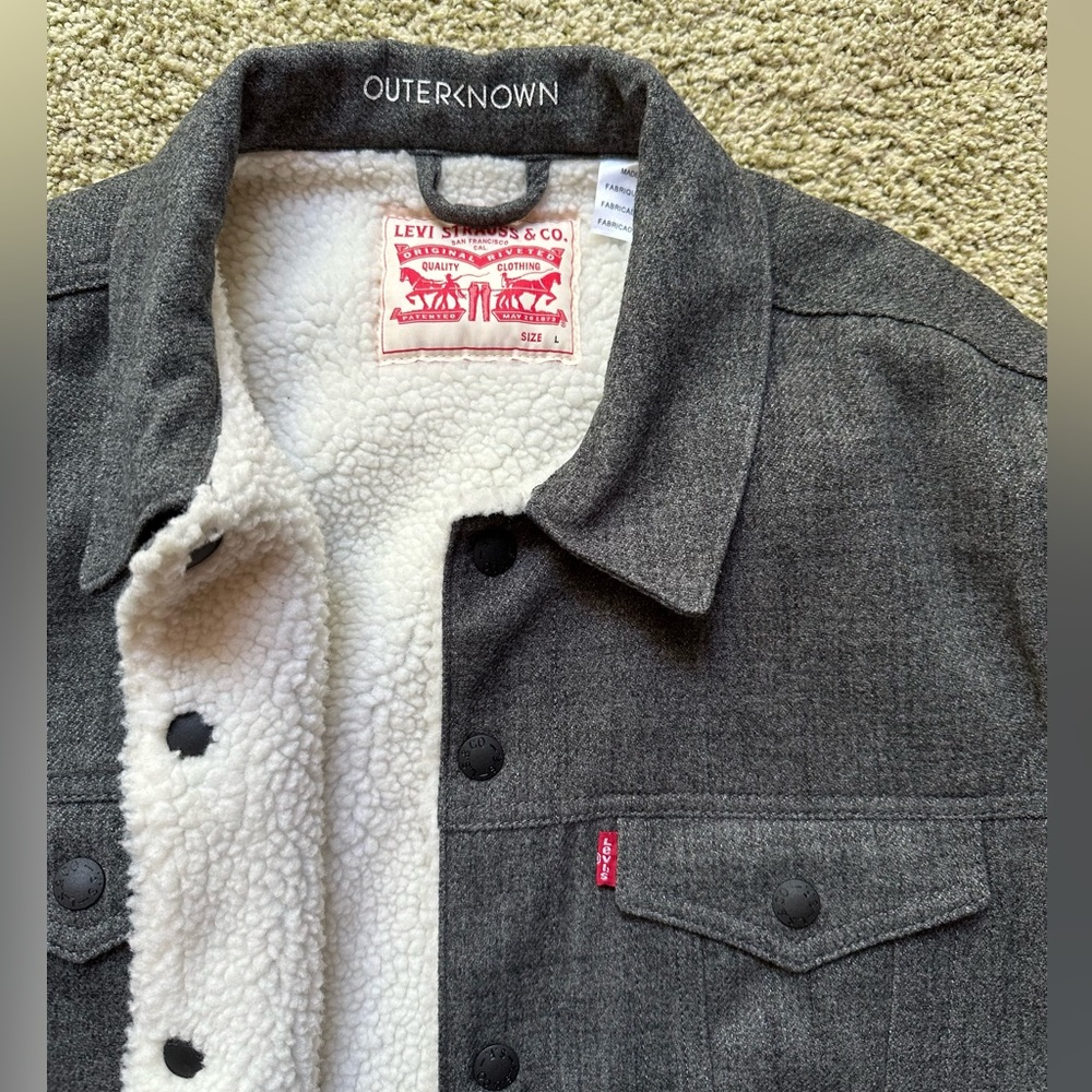 Gray Levi Strauss Outerknown Jacket - image 2